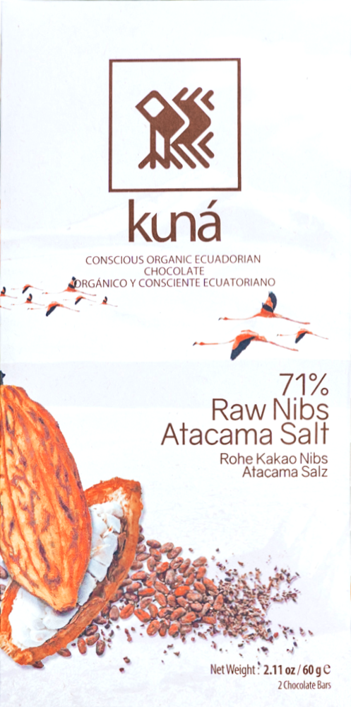 71% Raw Nibs Atacama Salt